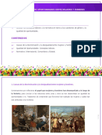 Unidad 1 CONTENIDOS SIGNIFICADO DE LA IGUALDAD DE OPORTUNIDADES ENTRE MUJERES Y HOMBRES