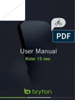 Rider 15 Neo User Manual - en