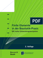 Finite Elemente Baustatik-Praxis