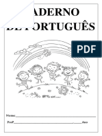 Caderno de Português e Matemática