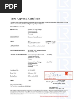 Siemens MCB Certificate