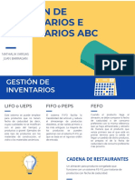 Gestion de Inventarios y ABC