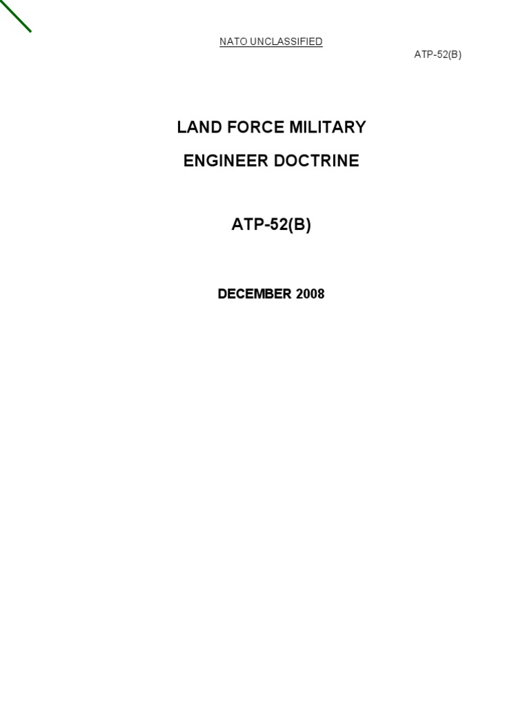 Land Force Military Engineer Doctrine A Comprehensive Guide to NATO