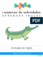 IN0009 Animales Ingles Edufichas