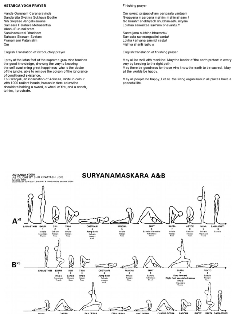 Ashtanga Primary Intermediate Series | PDF