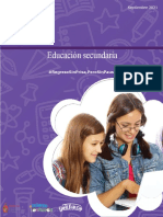 Educación Secundaria: Plan de Reforzamiento para El Período Extraordinario de Recuperación