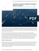 US Navy Deploys DevSecOps Environment in AWS Secret Region To Deliver New Capabilities To Its Sailors - AWS Public Sector Blog