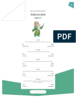 MBTI Results 16personalities Advocate (INFJ) Personality