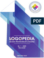 Revista Logopedia Nr 1 2009