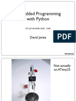 Embedded Programming With Python: David Jones