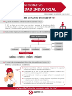 Boletin Sistema Comando de Incidente