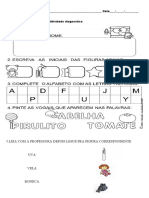 Atividade Diagnostica