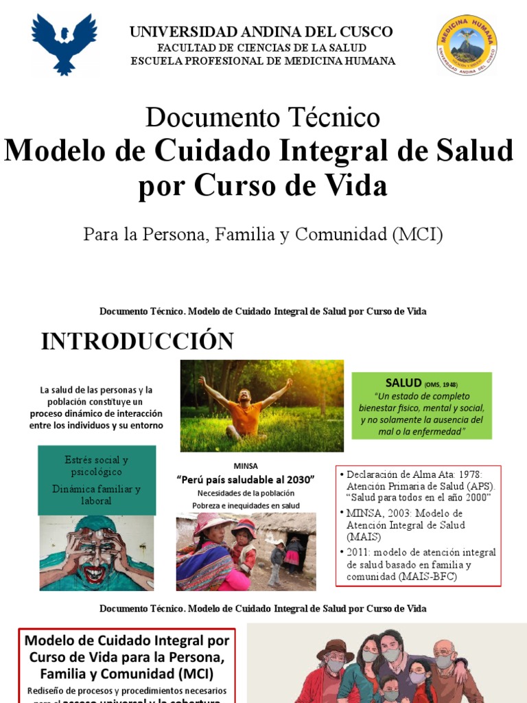 Modelo de Cuidado Integral de Salud MCI | PDF | La violencia contra las ...