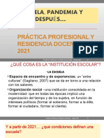 Clase Institución Secundaria 2021