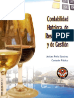 15. Contabilidad Hotelera, De Restaurantes y de Gestión Autor Alcides Peña Sánchez