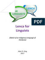 Lenca For Linguists