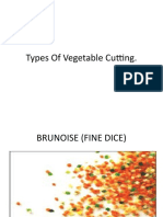 Vegetable Cuts