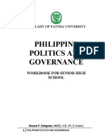 Politics and Governance Workbook For Grade 12 Shs
