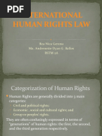 International Human Rights Law