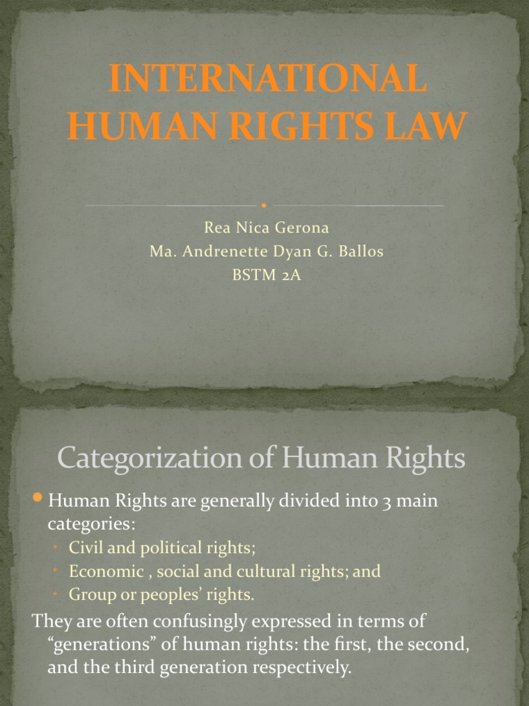 Human Rights: Rights to Leisure and Equality | PDF | Human Rights | Rights