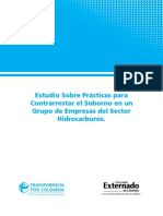 Estudio Sobre Prácticas para Contrarrestar El Soborno en Un Grupo de Empresas Del Sector Hidrocarburos