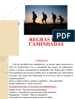 Regras para Caminhada