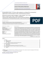 2012. Flammability Limits a Review With Emphasis on Ethanol for Aeronautical Applications and Description of the Experimental Procedure