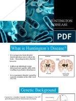 Huntington 'S Disease: Module - Human Genetics and Healthcare