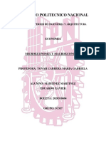 Macroeconomia y Microeconomia