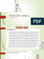 FUNCION LINEAL Presentacion en PDF 1