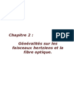 Chapitre 2: Généralités Sur Les Faisceaux Hertziens Et La Fibre Optique