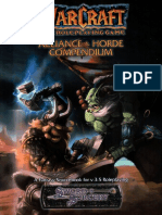 World of Warcraft RPG - Alliance & Horde Compendium