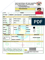 Ficha de Matrícula Fiai Ingles