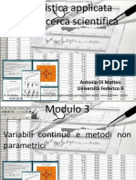 Statistica Non Parametrica in Italiano
