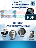 Grupo #03-Teorías Constructivistas e Inteligencias Múltiples - Ing. Geo