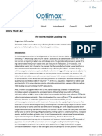 Iodine Iodide Loading Test