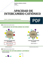 CAPACIDAD DE INTERCAMBIO CATIÓNICO
