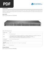 J9981A Datasheet: Quick Spec