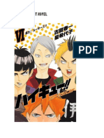 Haikyuu light novel 6 unfinish