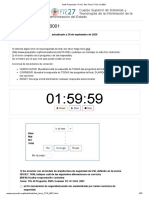 Test Tema T110, Id: 0001: Cuerpo Superior de Sistemas y Tecnologías de La Información de La Administración Del Estado