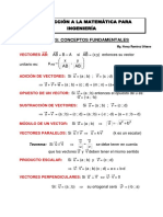 Resumen de Formulas de Vectores r2