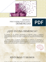 Modulo Psicogerontología- Demencias