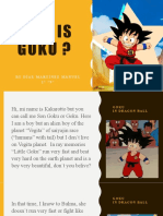 He Is Goku - Simple Present