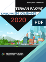 Statistik Kesejahteraan Rakyat Kabupaten Jombang 2020