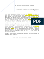 Señor Agente Fiscal de Instrucción en Lo Penal