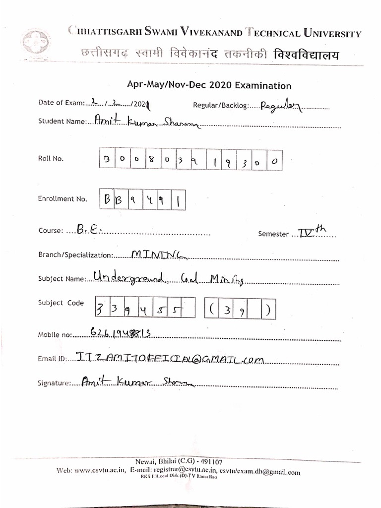 Gate Mining All Notes On Mining by Amit Sharma Ji | PDF