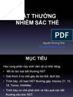 Bất thường NST