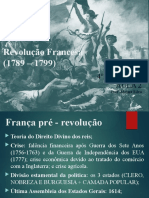 Revolução Francesa de 1789 a 1799