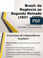 Brasil da Regência ao Segundo Reinado