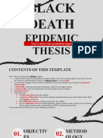 Black Death Epidemic Thesis by Slidesgo